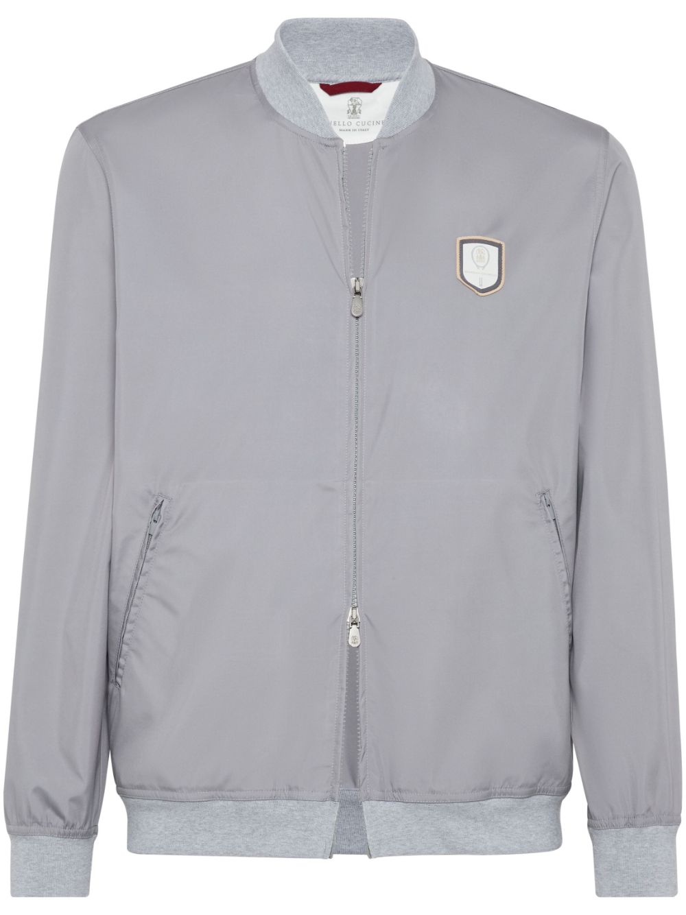 Tennis badge sweatshirt - Grey