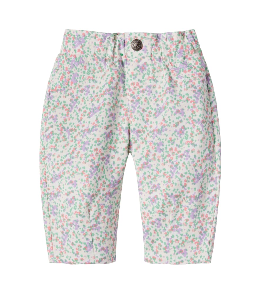 Baby Atenas floral twill pants