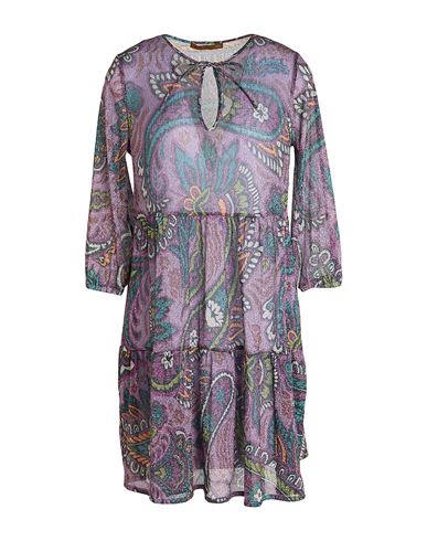 Siyu Woman Mini dress Plum Size 6 Polyester, Polyamide