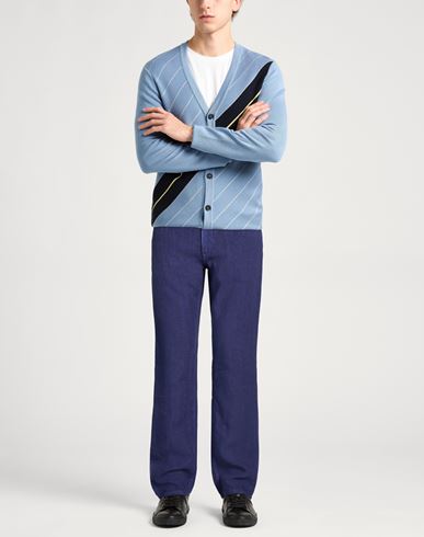 Man Pants Midnight blue Size 33 Linen