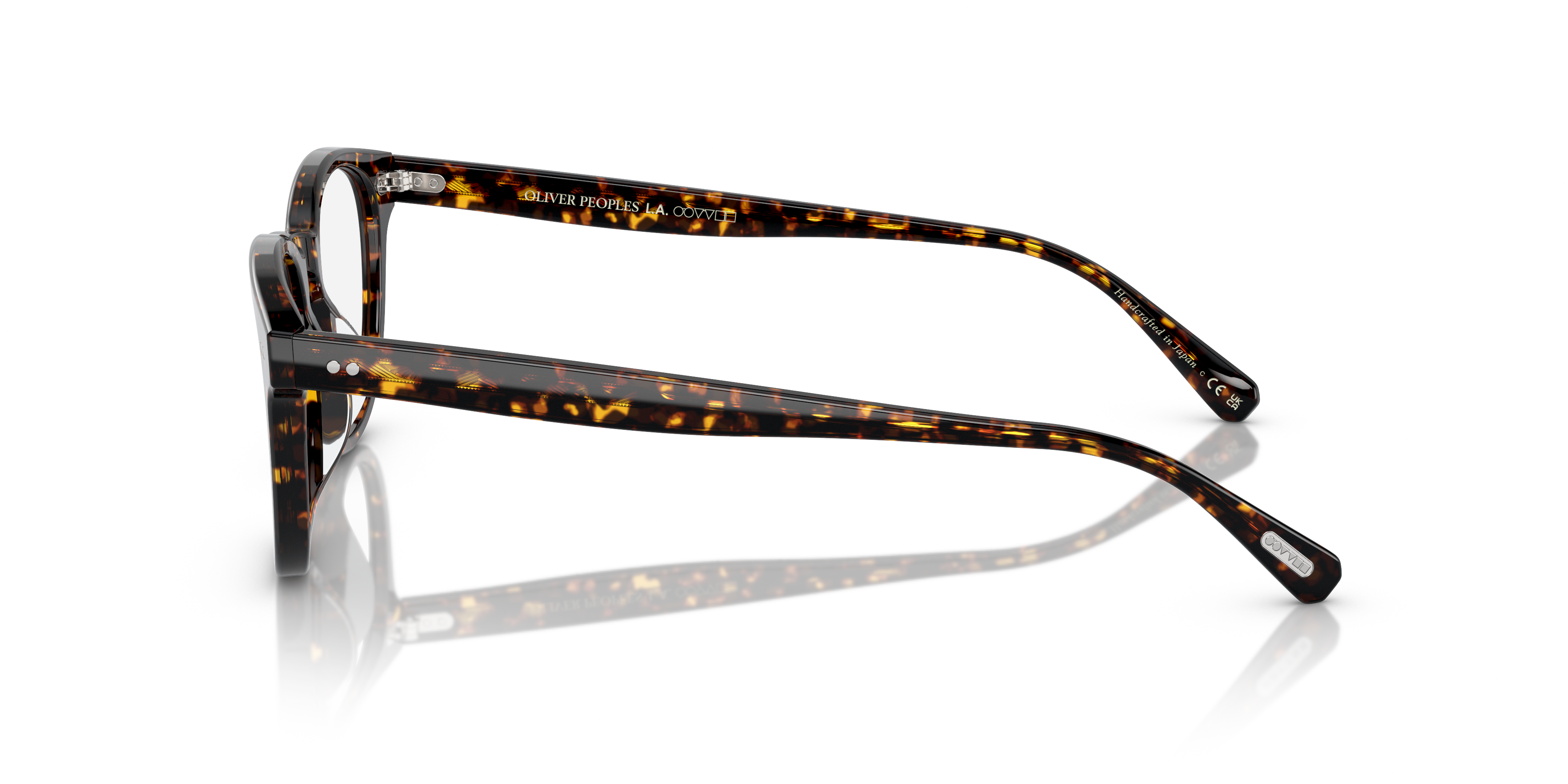 Oliver Peoples Unisex Oliver Peoples OV5480U KISHO 1741 Optical frames Acetate Turtle Transparent Pillow Norma