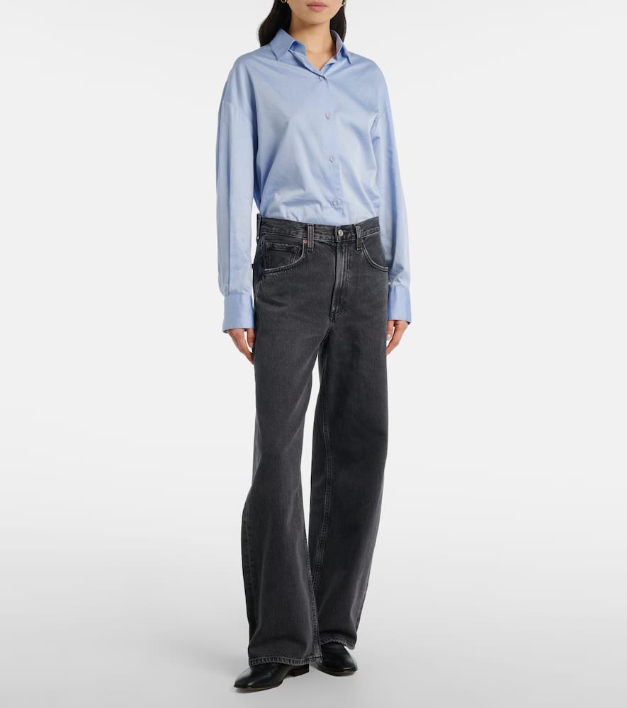 Low Curve low-rise wide-leg jeans
