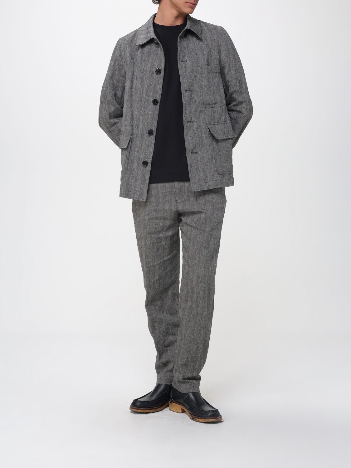 Pants Men color Black