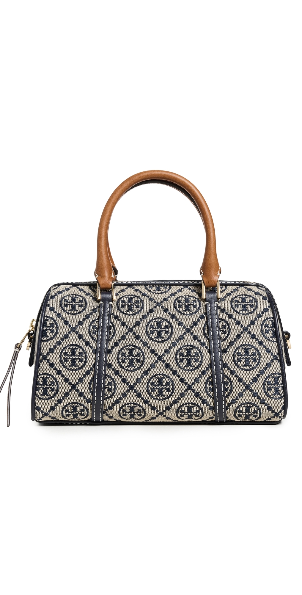Tory Burch T Monogram Mini Barrel Bag Tory Navy One Size