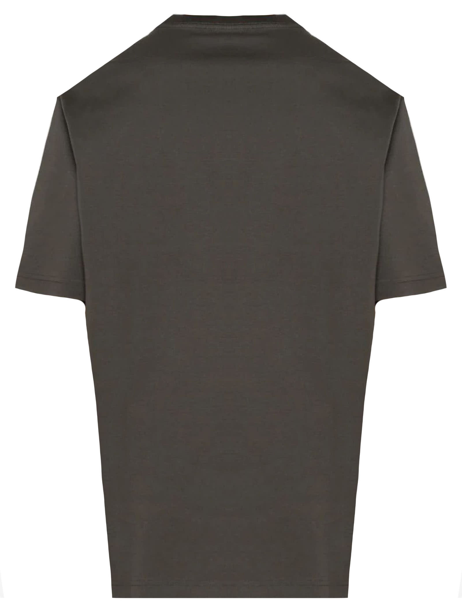 Dark Green Cotton T-Shirt