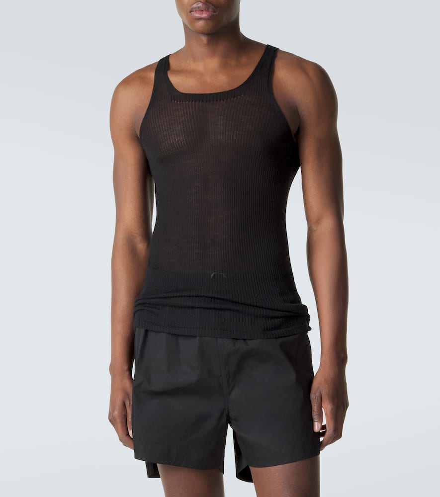 Cashmere tank top