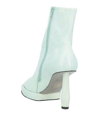 Woman Ankle boots Light green Size 7 Soft Leather