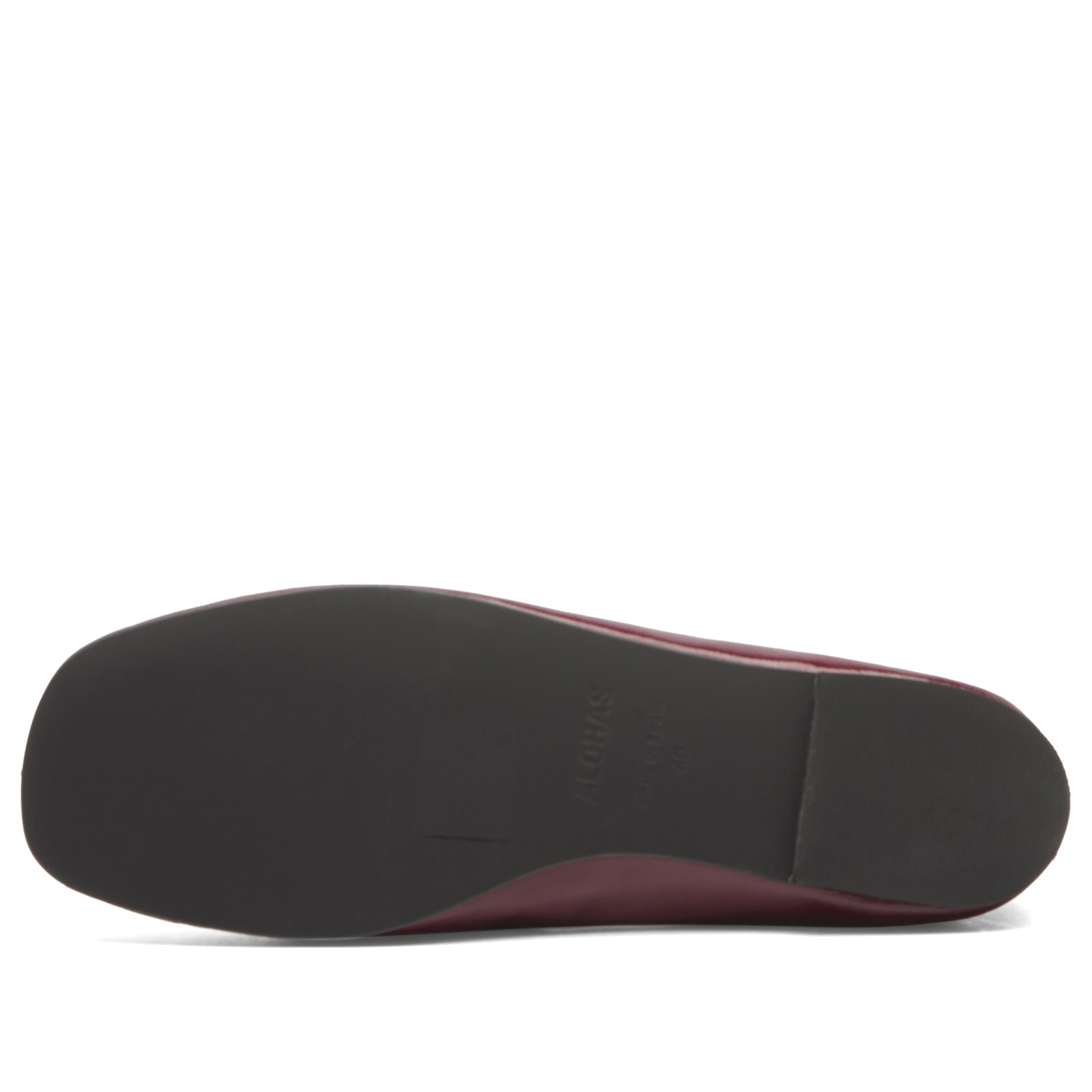 Women's Rosalind Burgundy Patent Leather Ballet Flats in Onix Burgundy