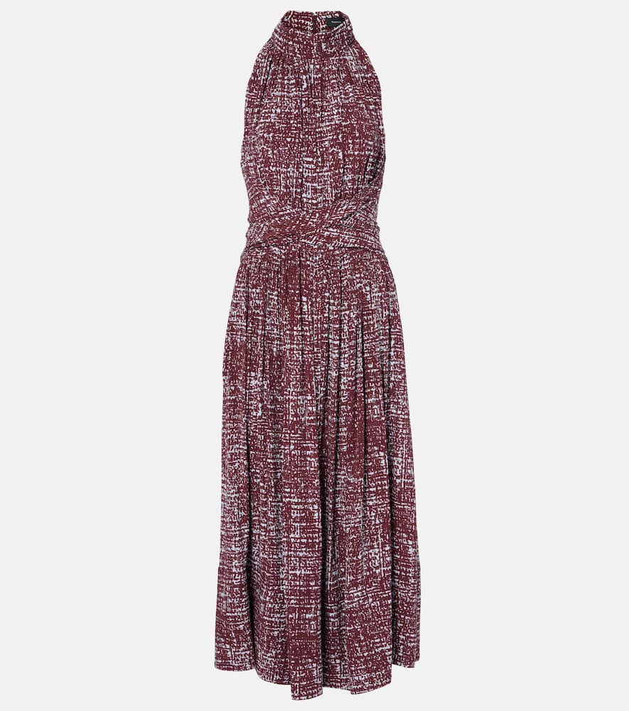 Lola printed midi dress