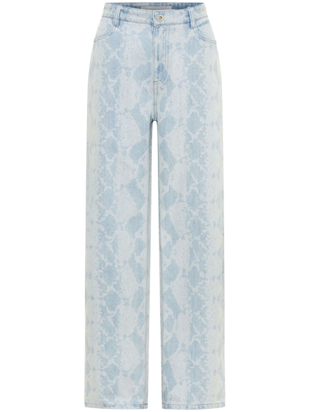 Etch loose-fit jeans - Blue