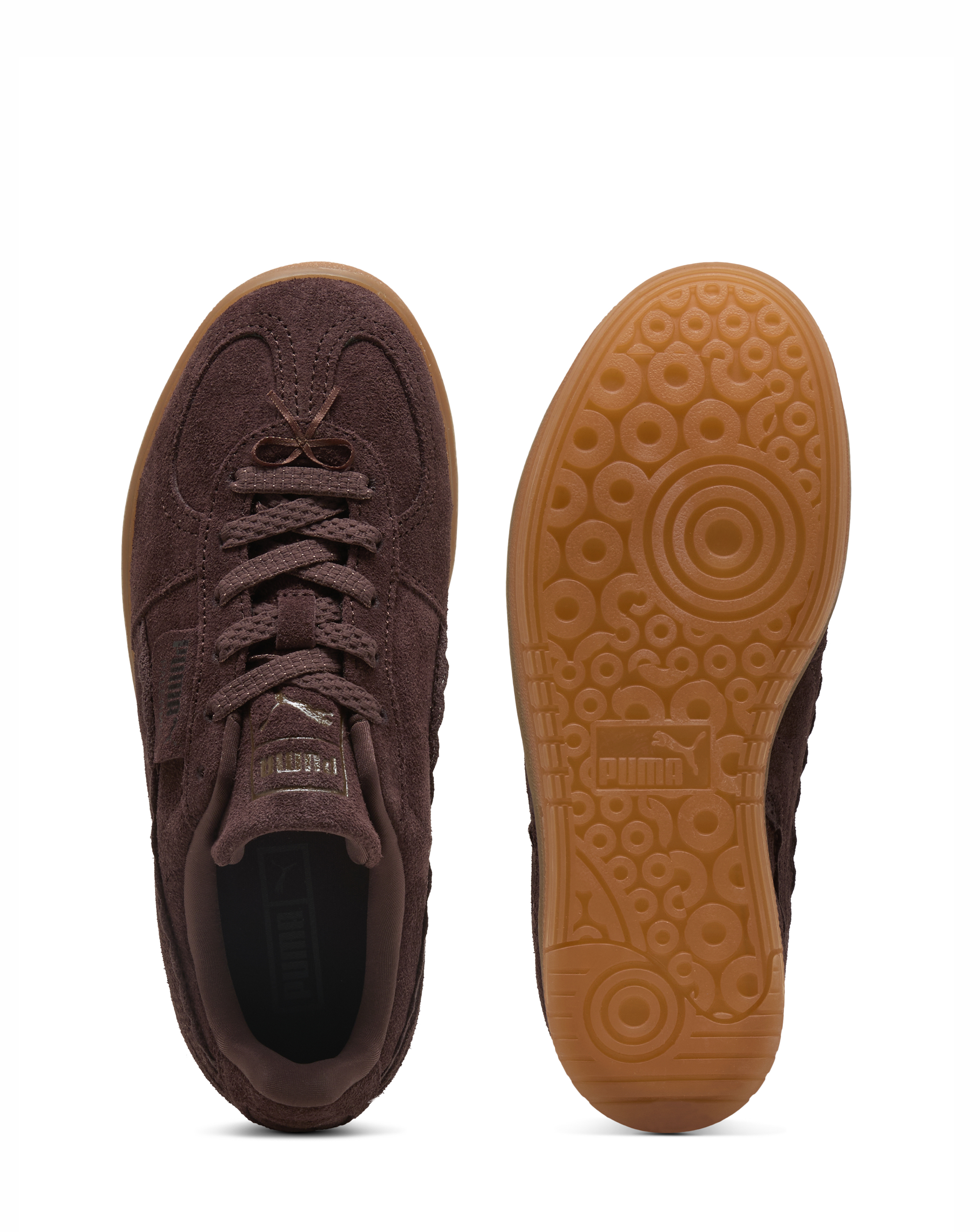 PUMA Palermo Elevata Suede Trainer