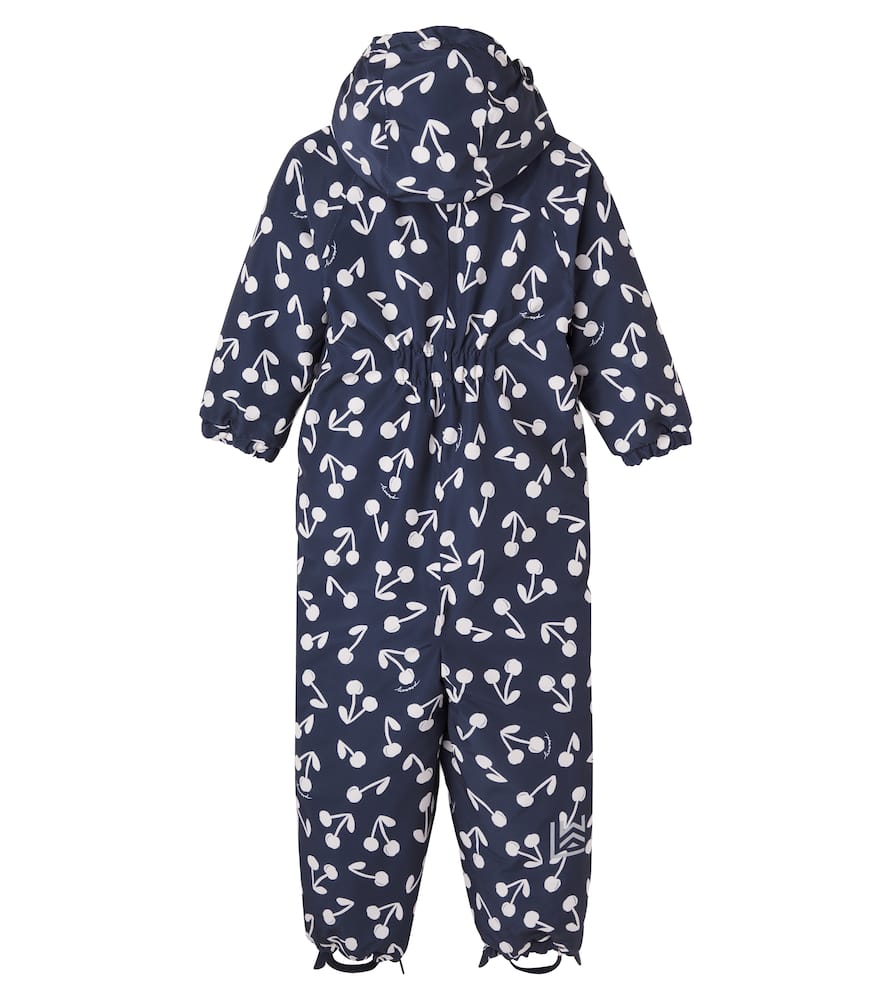 Maddy hooded printed snowsuit