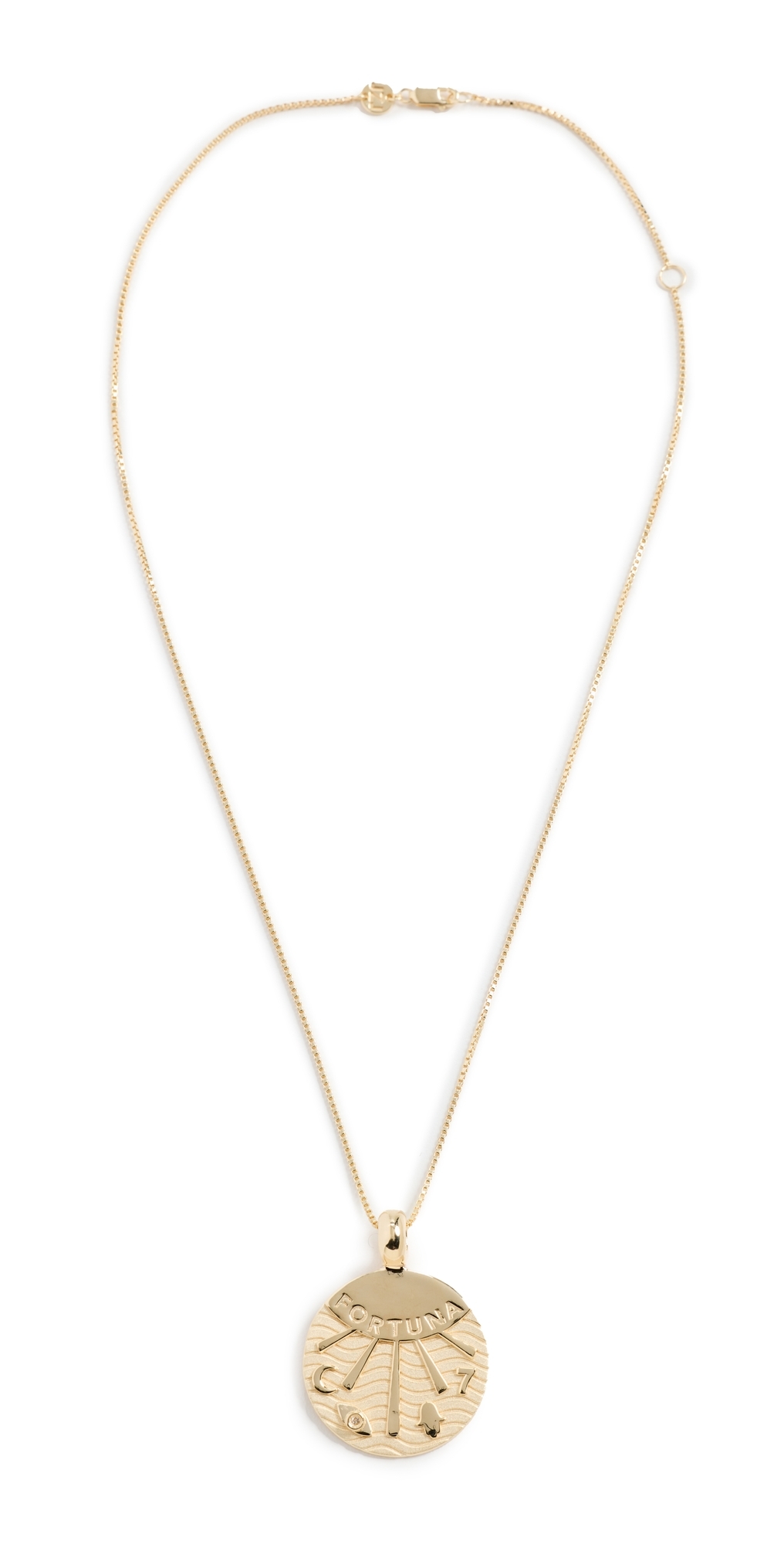 Fortuna Necklace Gold One Size