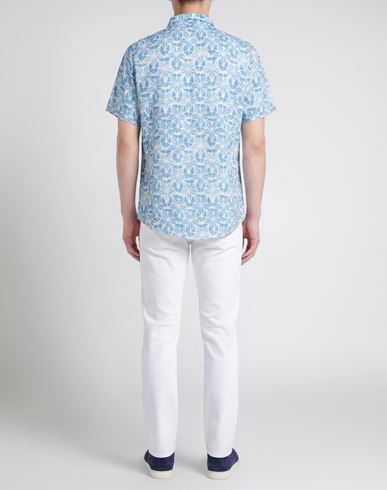 Eco Man Shirt Slate blue Size L EcoVero viscose