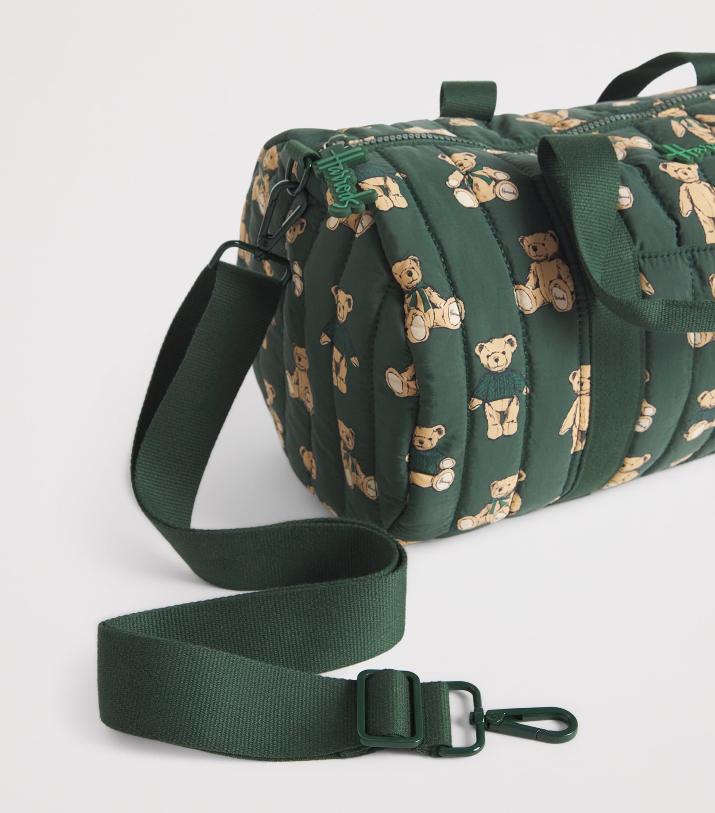 Quilted Henry Bear Duffle Bag