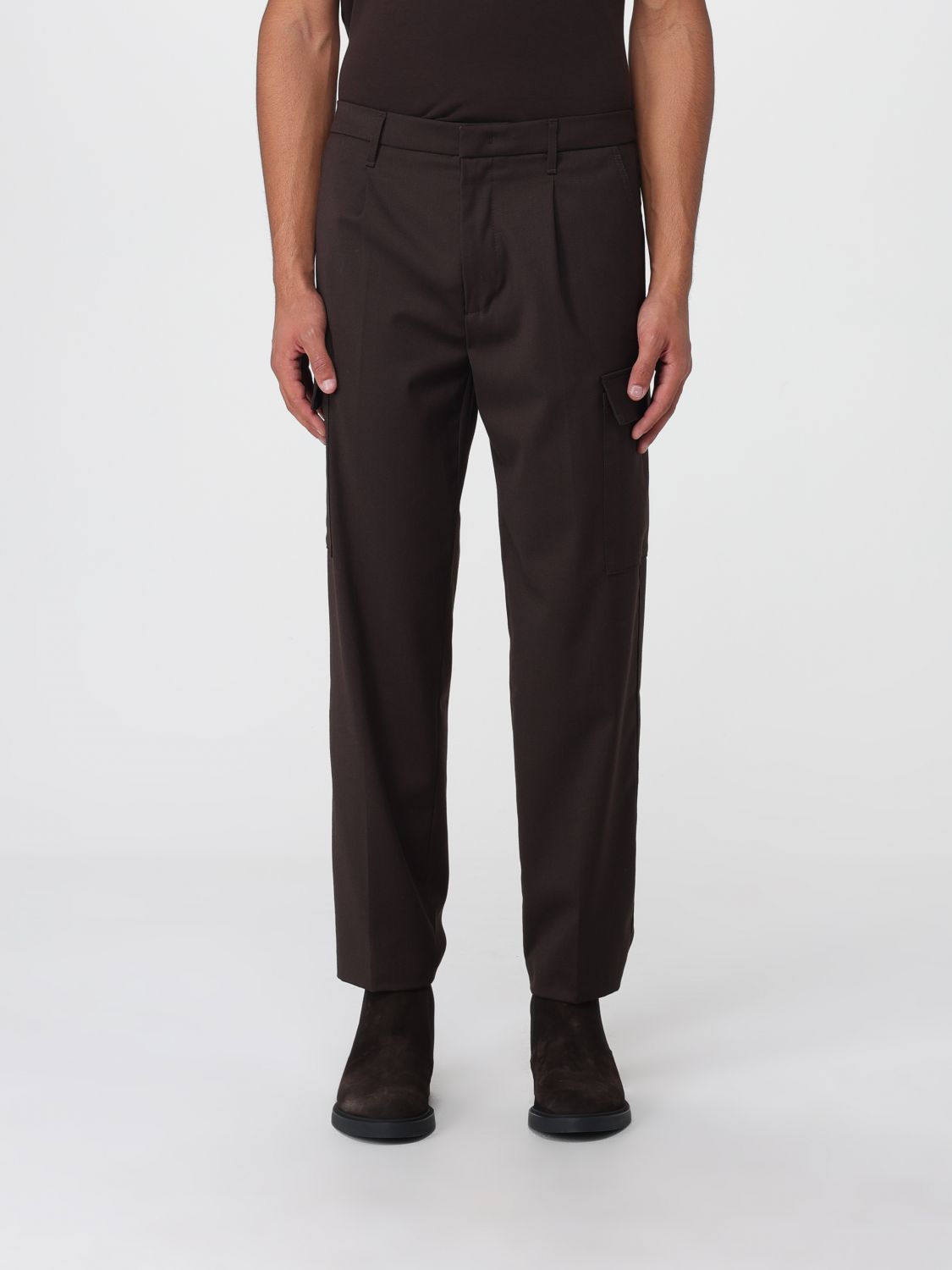 Pants Men color Brown