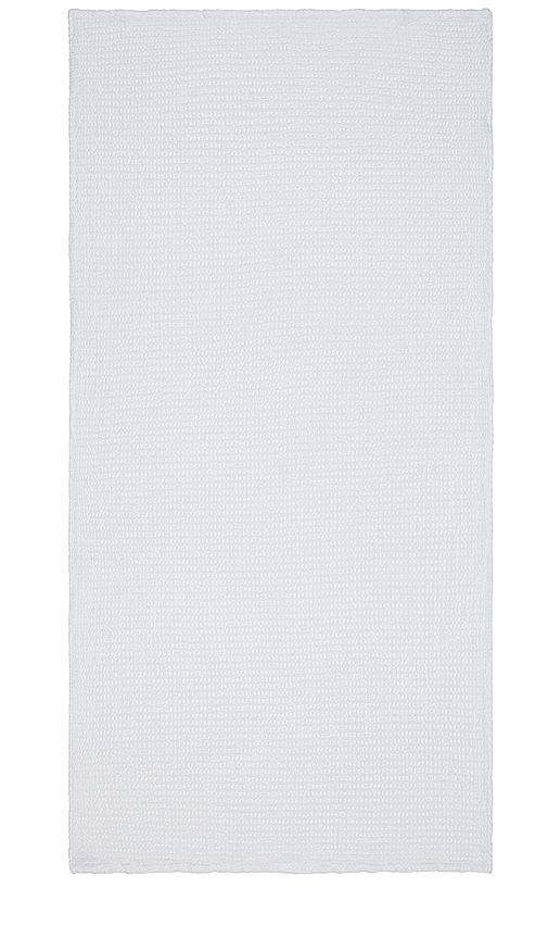 HAWKINS NEW YORK Simple Waffle Bath Towel in White