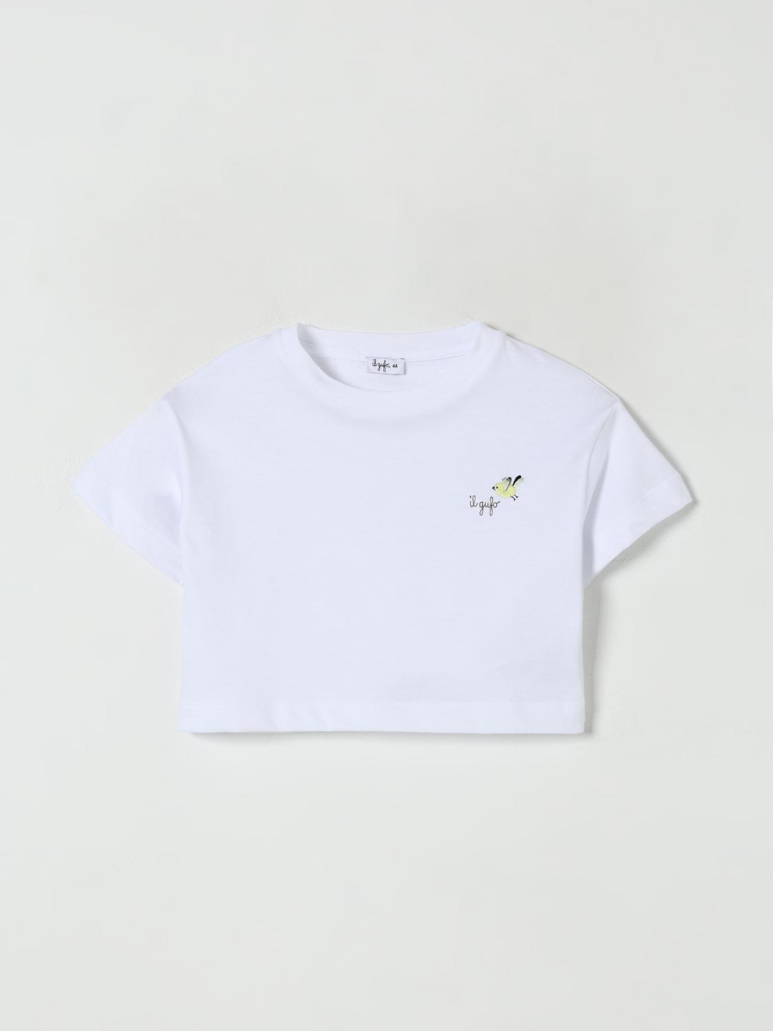 Logo-embroidered T-shirt - White