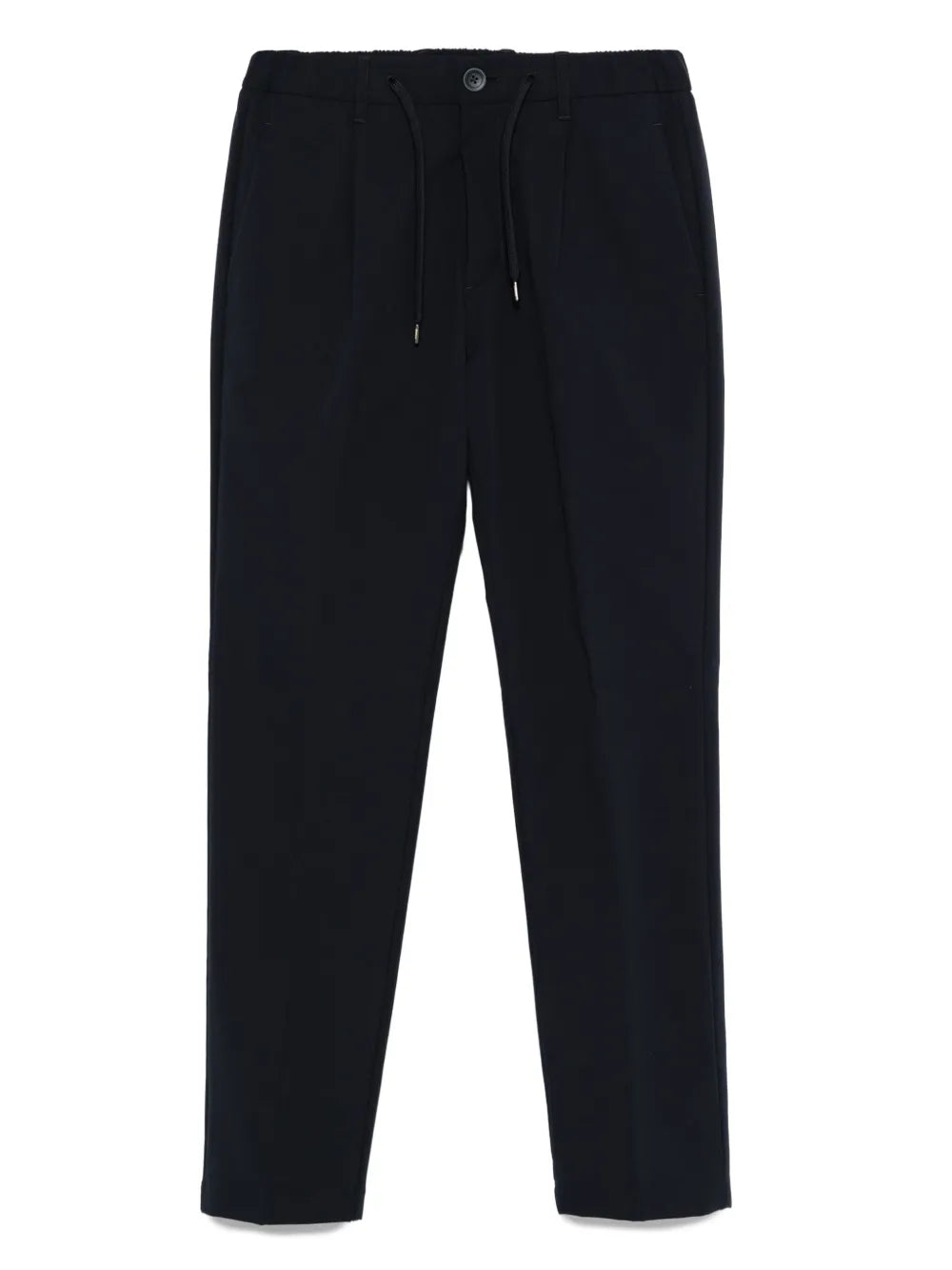 Drawstring Trousers — Navy
