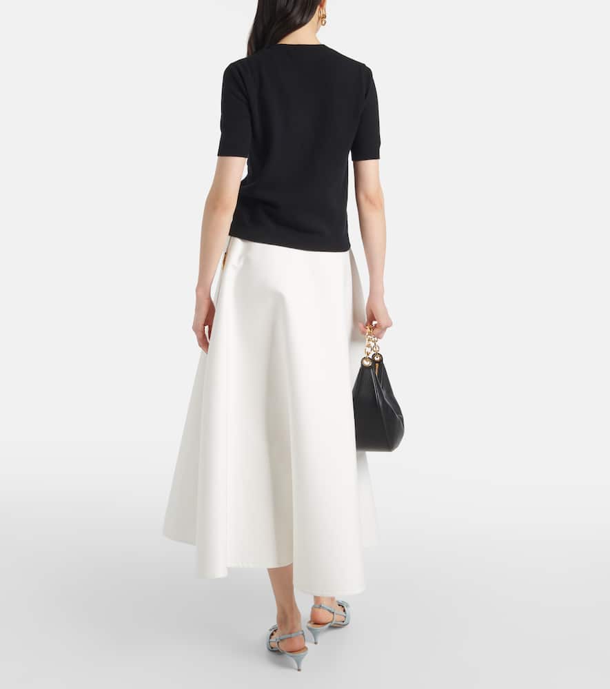 Virgin wool T-shirt
