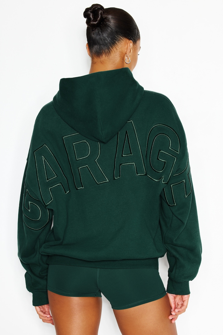 UltraFleece Hoodie - Green - Women Clothing