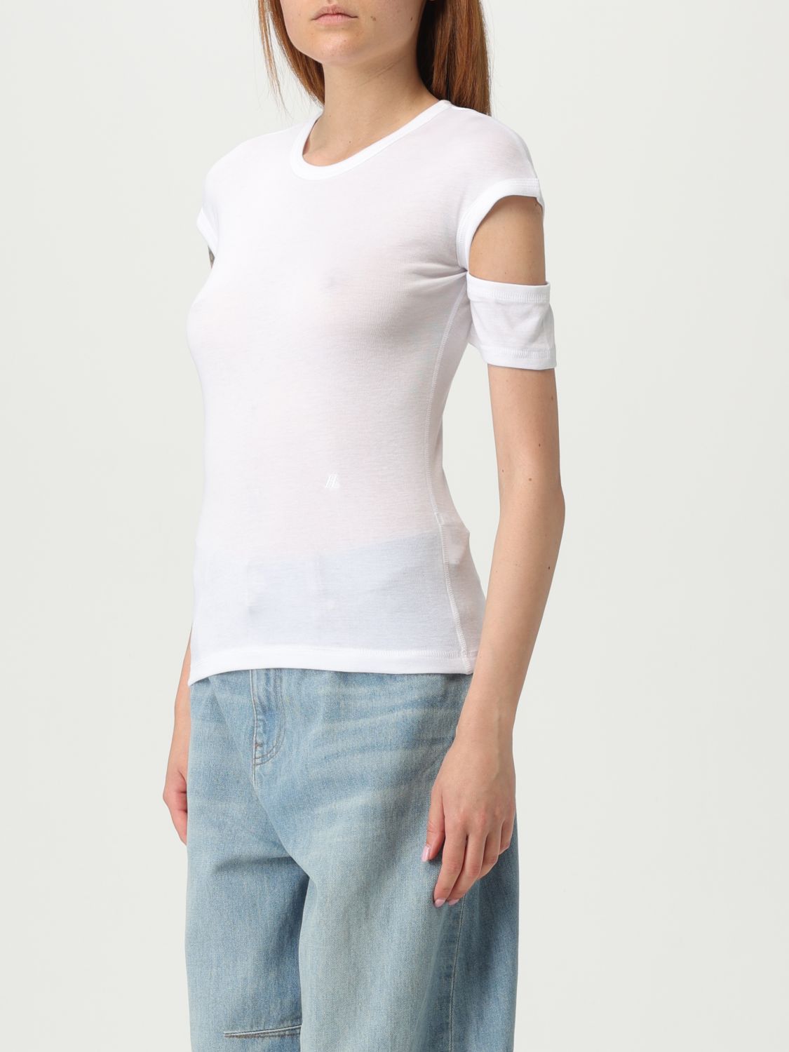 Cut-out T-shirt - Black