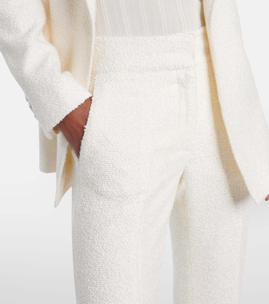 Rhein flared silk pants