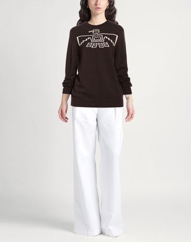 Woman Sweater Dark brown Size S Cashmere