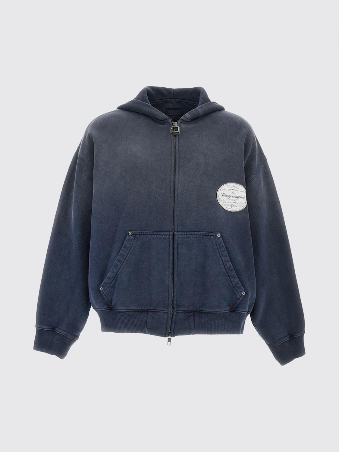 Sweatshirt Men color Blue