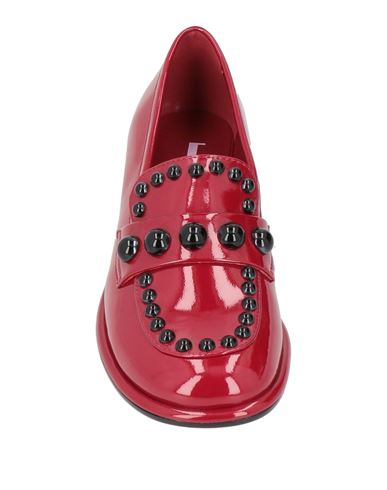 Woman Loafers Red Size 10 Kidskin