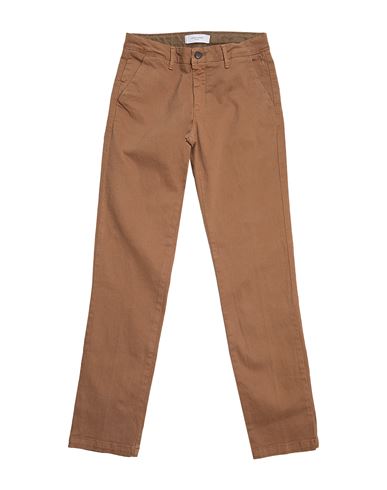Jeckerson Kid Boy Pants Brown Size 14 Cotton, Elastane