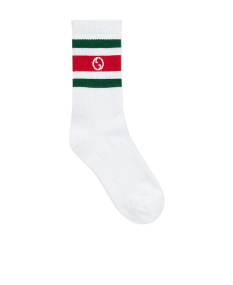 Round Interlocking G cotton socks