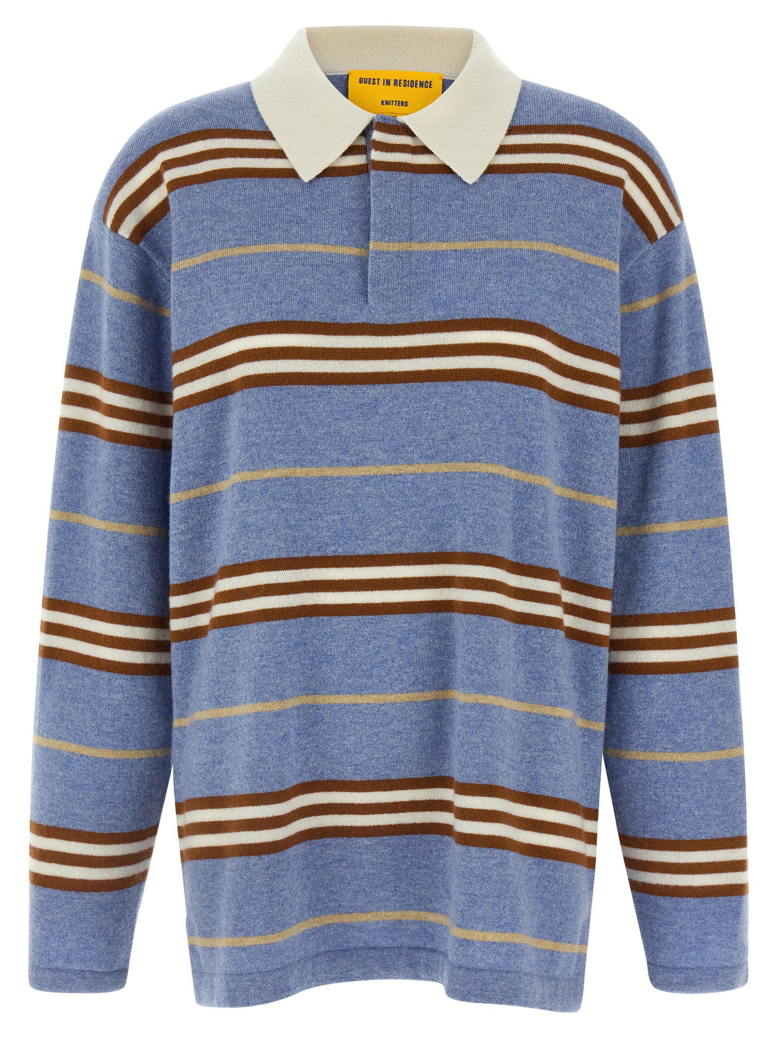 Striped Rugby Polo Shirt