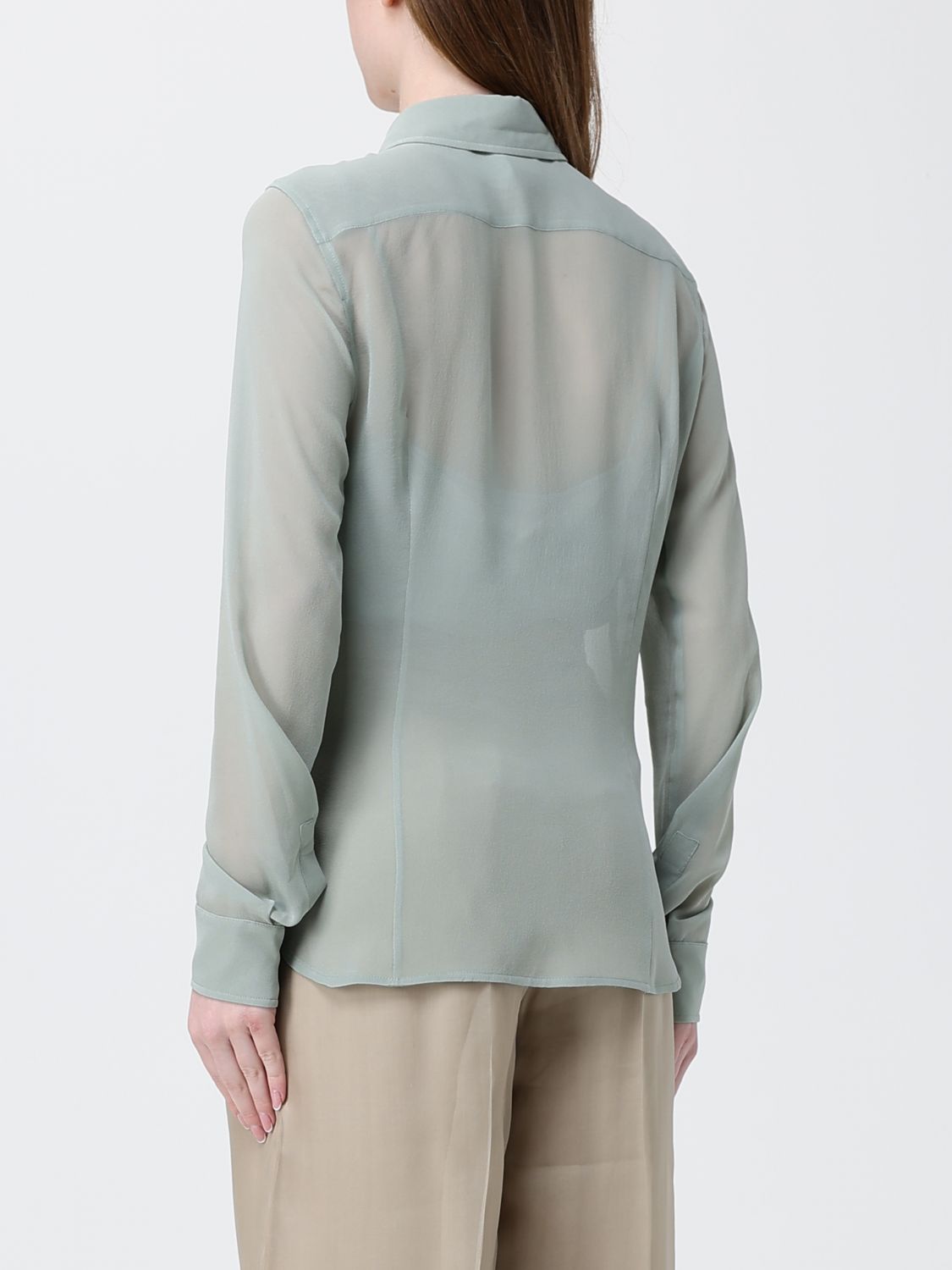 Top Woman color Green
