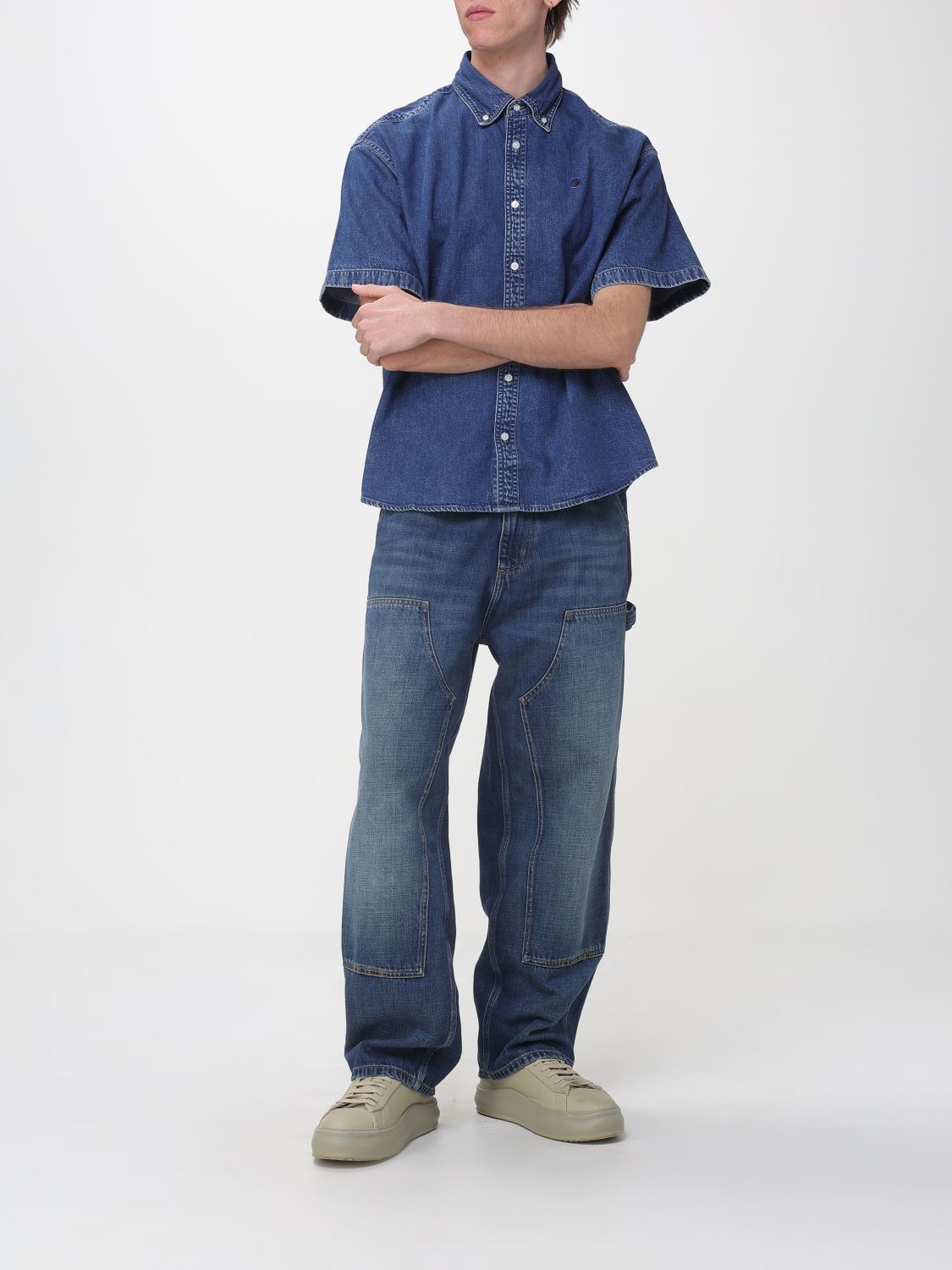 Jeans Men color Blue