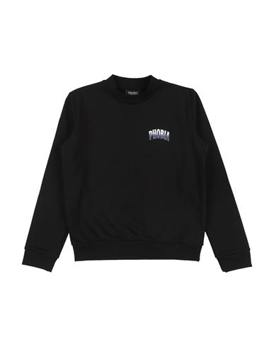 Kid Boy Sweatshirt Black Size 12 Cotton