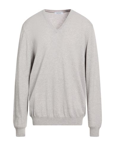Man Sweater Light grey Size 48 Virgin Wool, Cashmere, Viscose