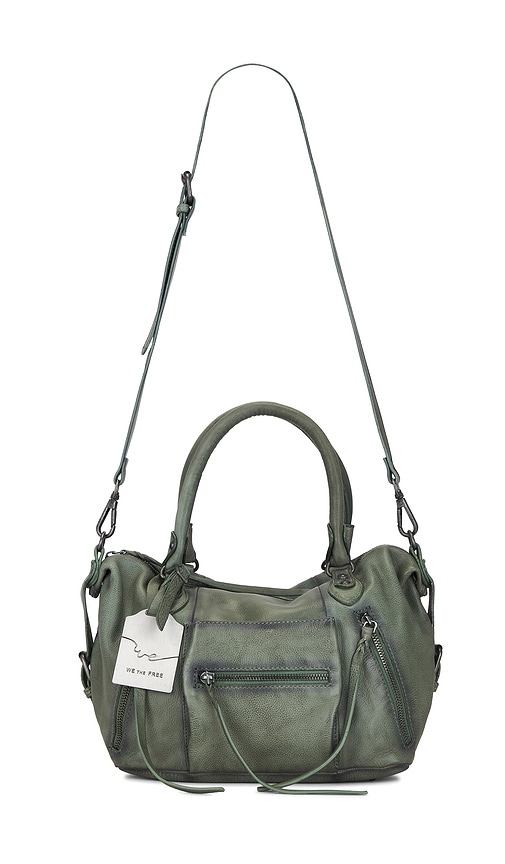 Free People x We The Free Baby Emerson Bag in Secret Sage. a