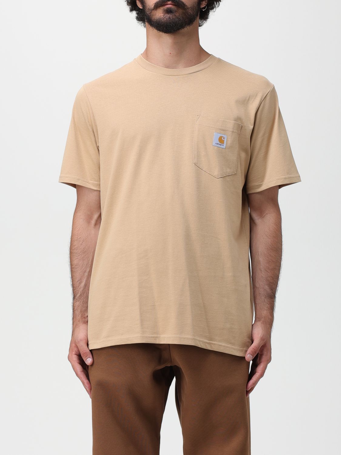 T-Shirt Men color Brown