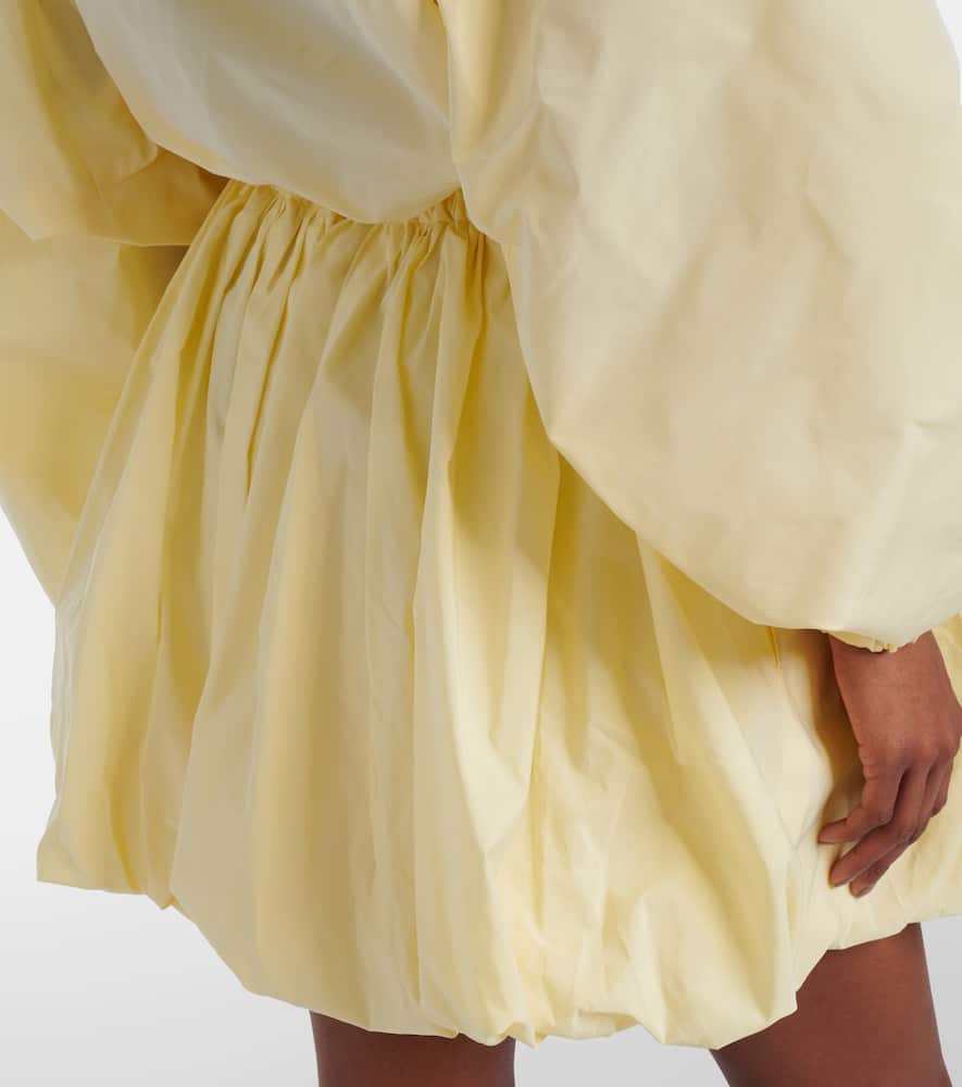 Gathered miniskirt