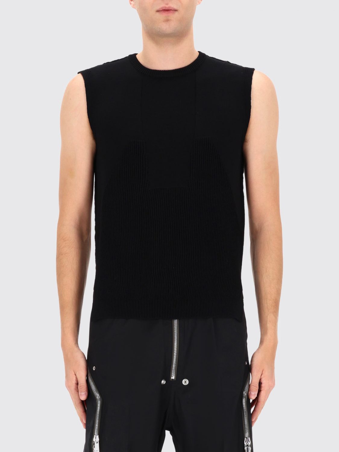 Tank Top Men color Black
