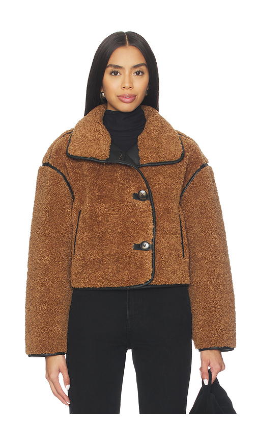 BLANKNYC Teddy Coat in Dirt Road. XS also in L