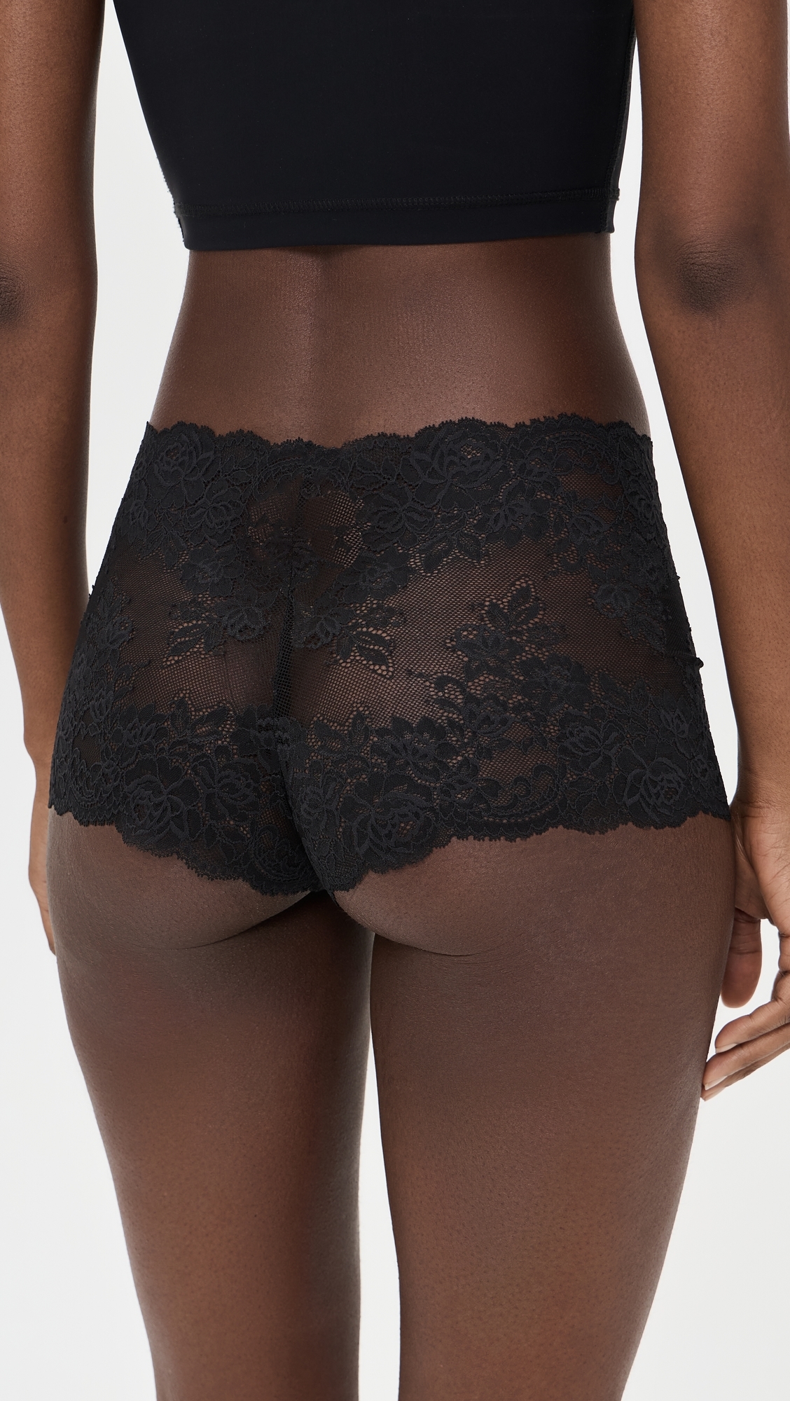 Captivate Boy Shorts Black