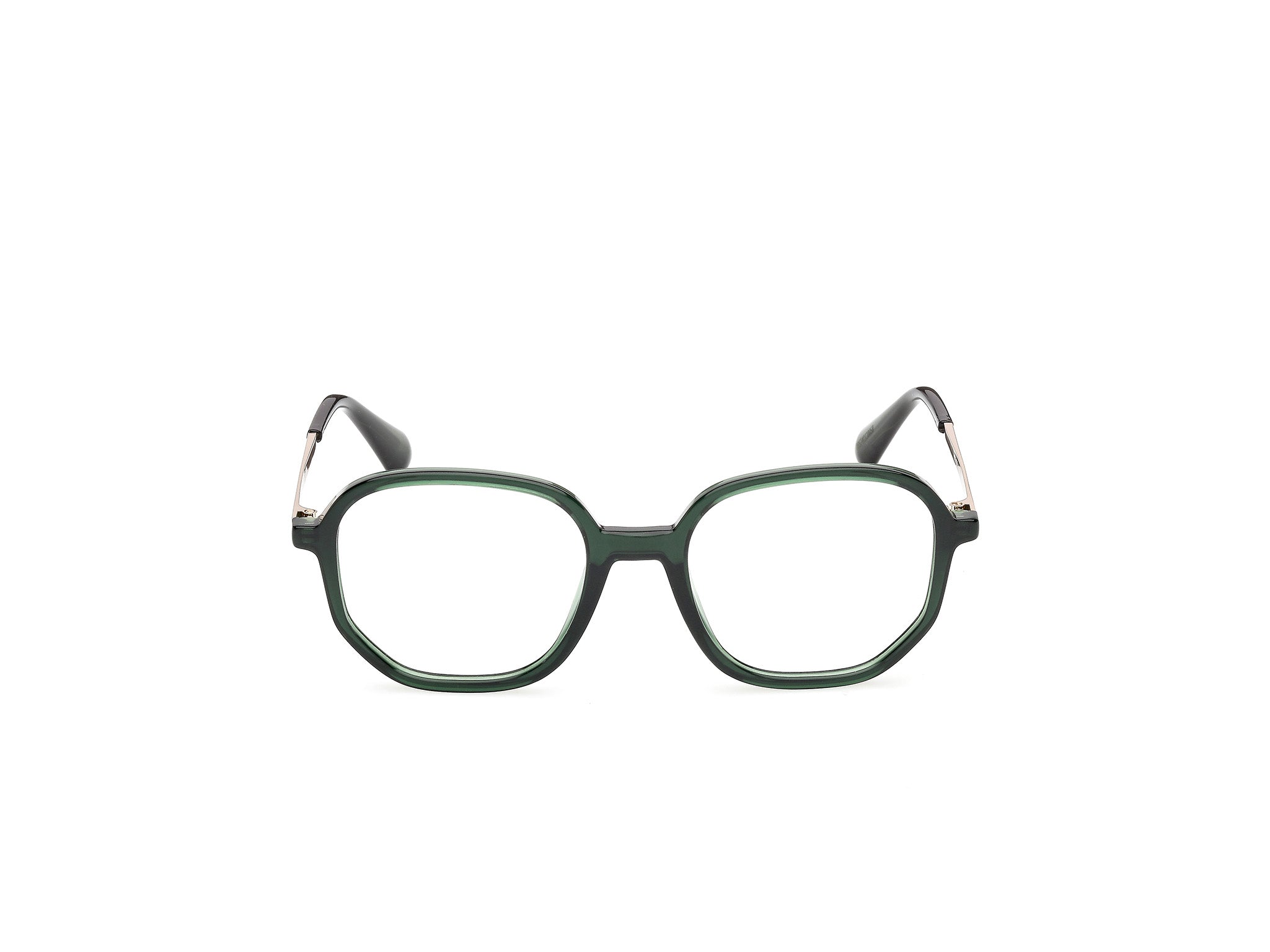 MAX&Co Mujer MAX&Co MO5199 096 Monturas ópticas Inyectado Verde Geométrico Norma