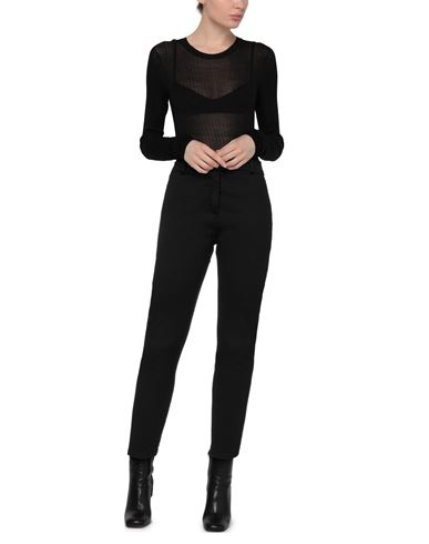 Woman Pants Black Size S Cotton, Elastane