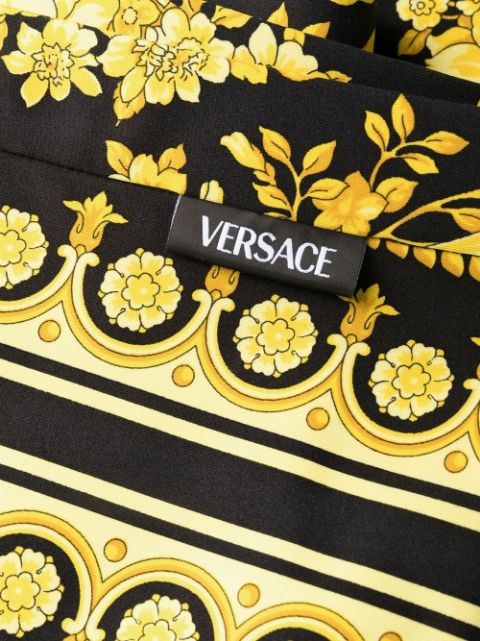 Barocco-print leggings
