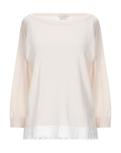 Woman Sweater Ivory Size 8 Cotton