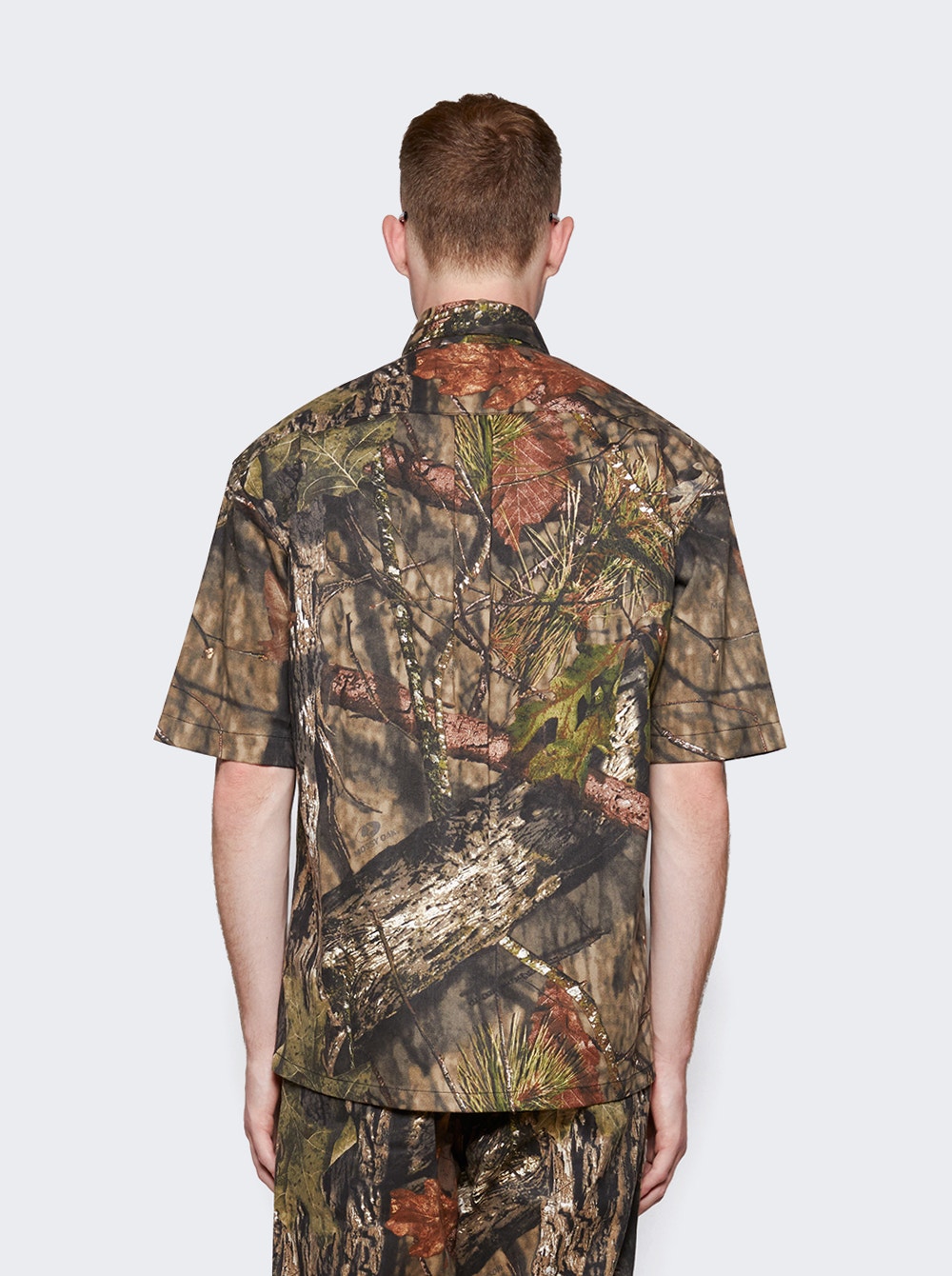 LA Slash camouflage-pattern shirt - Green