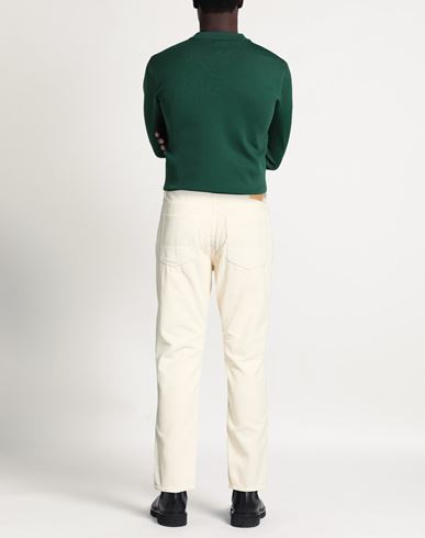 Man Pants Ivory Size 34 Cotton