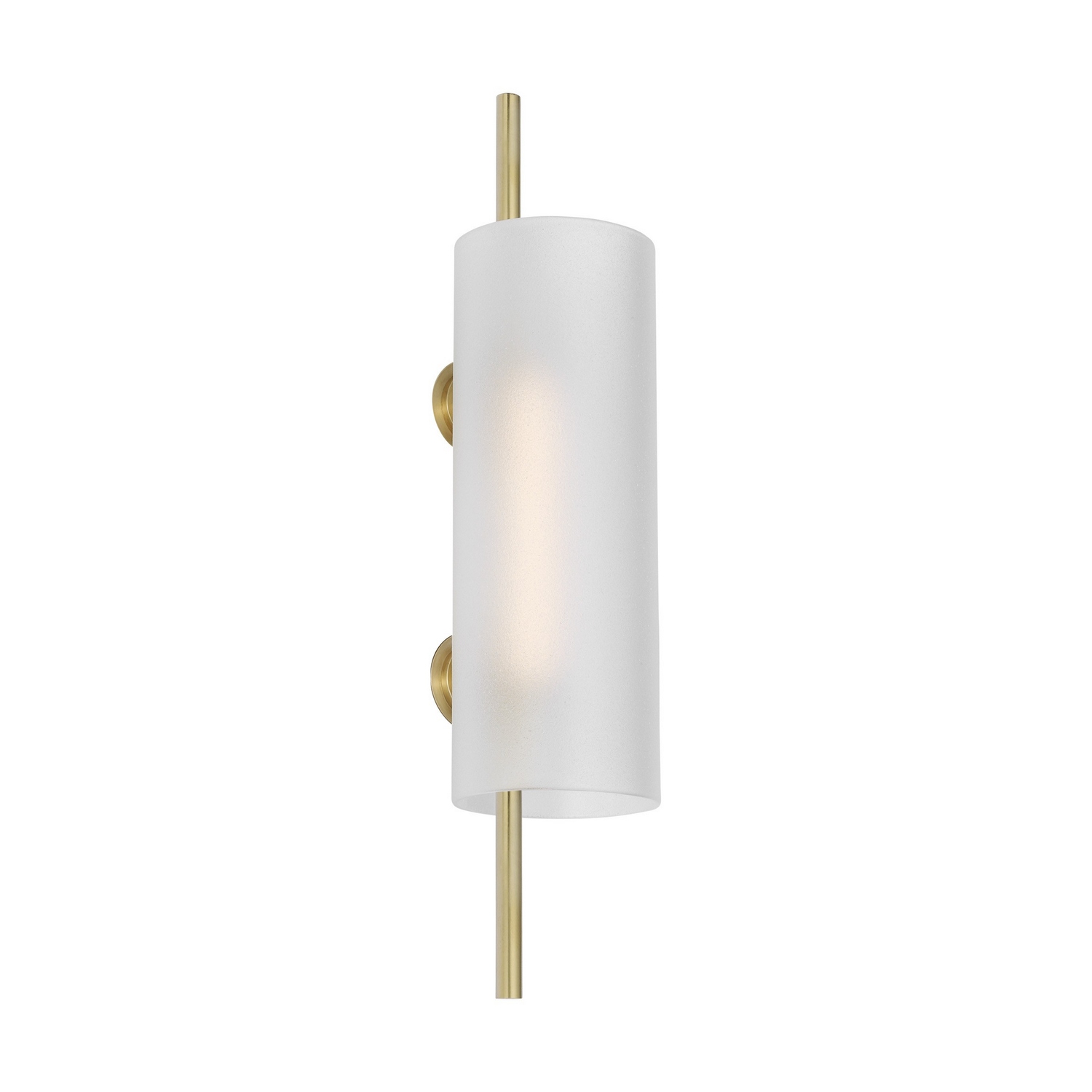 Hand-Rubbed Antique Brass LED Wall Sconce from the Trace Collection